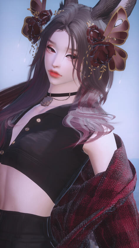 simple solo bust sfw